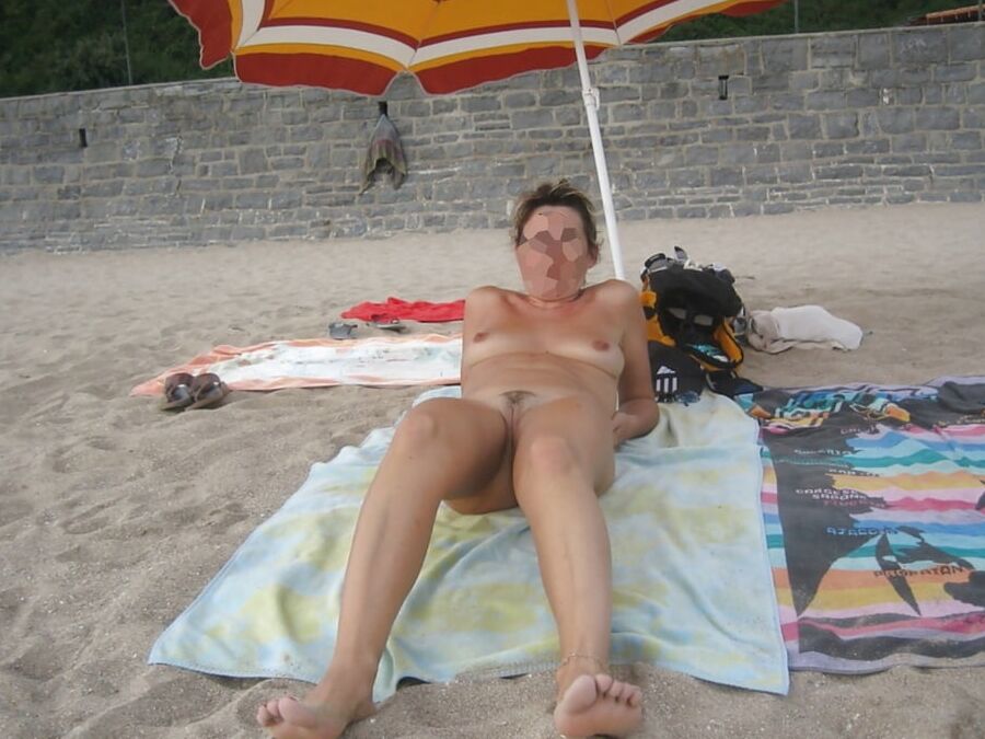 Photos privees prisent a la plage