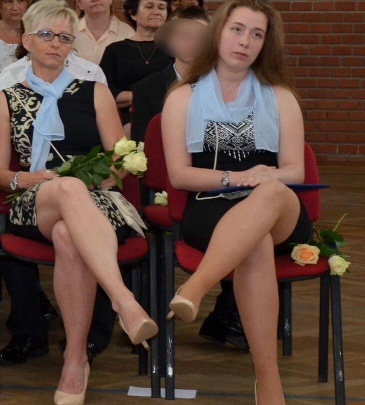 Graduation Day Pantyhosed Teachers