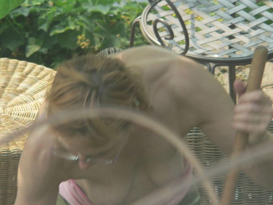 Gardening topless