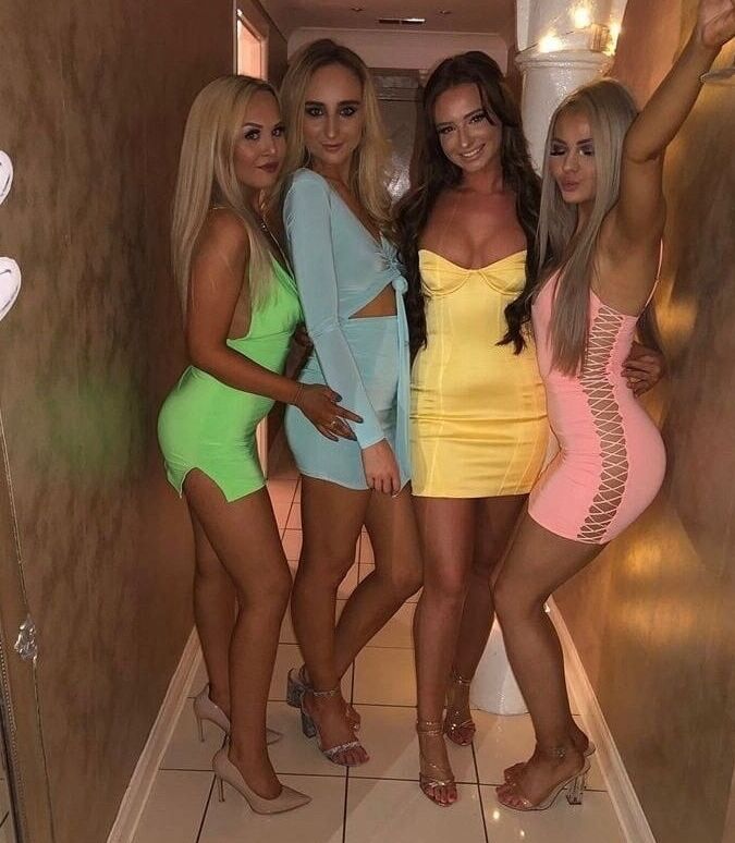 Sexily dressed