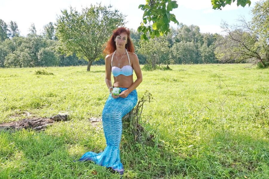 Mermaid under the Tree
