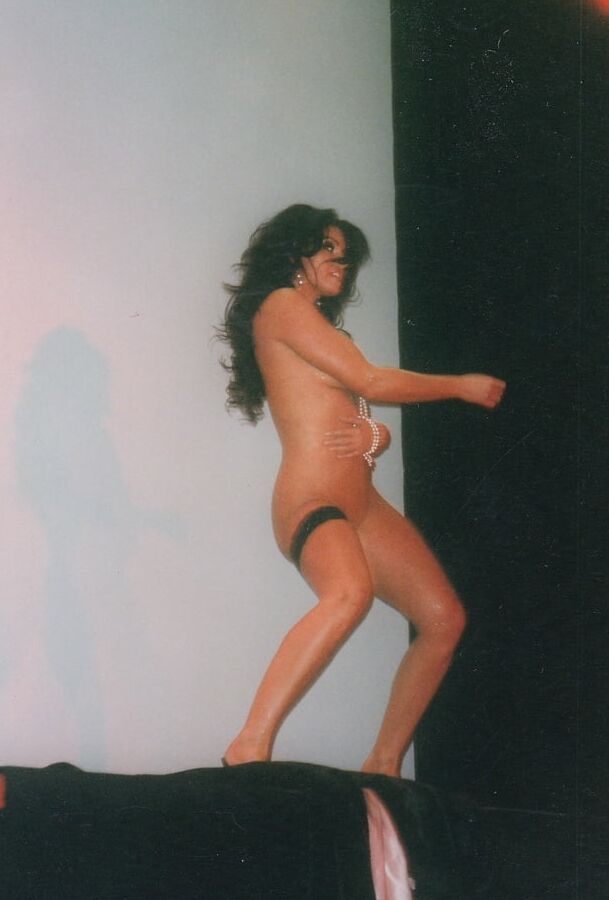 black hair Girl on Stage