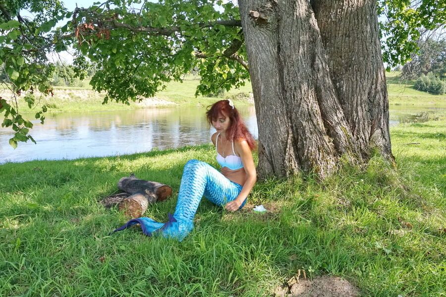 Mermaid under the Tree