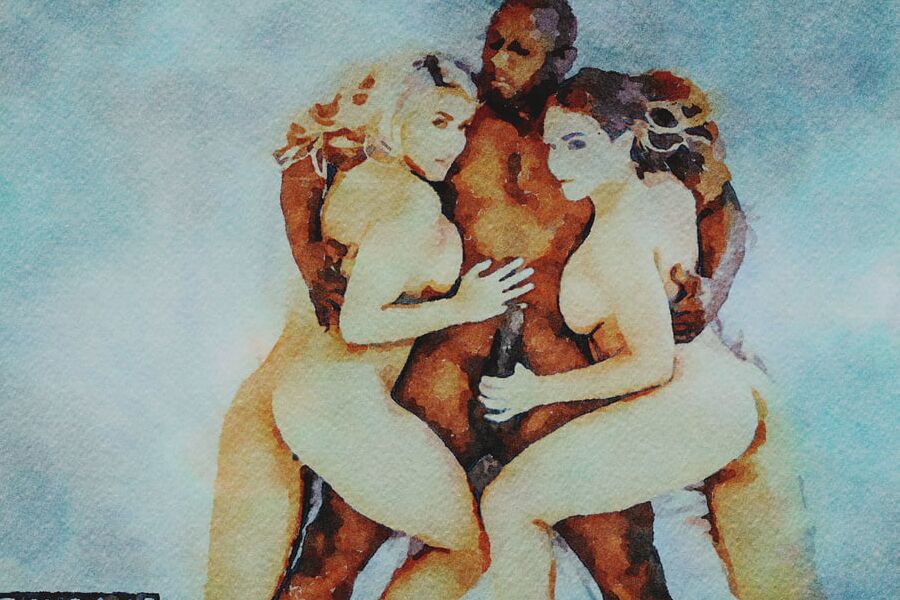 Erotic Digital Watercolor