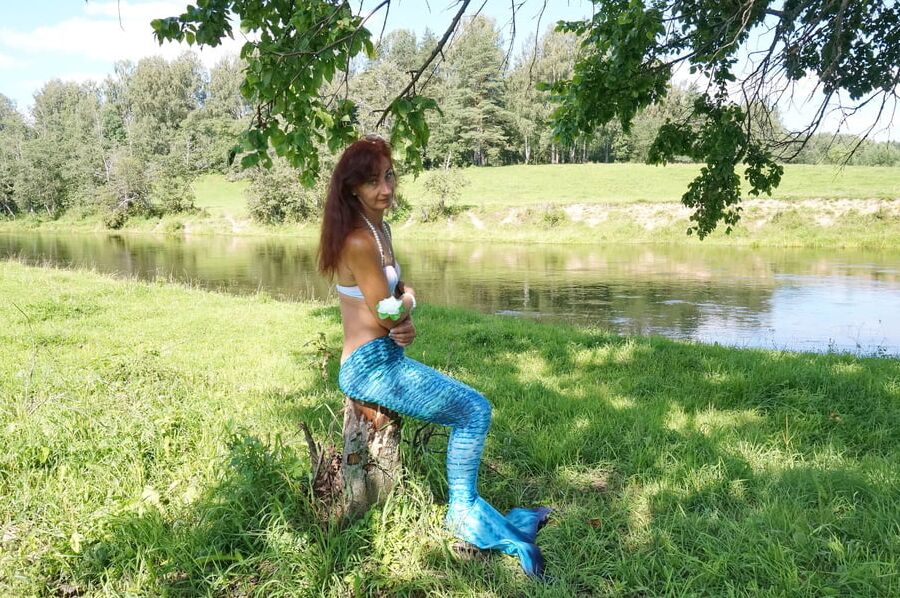 Mermaid under the Tree
