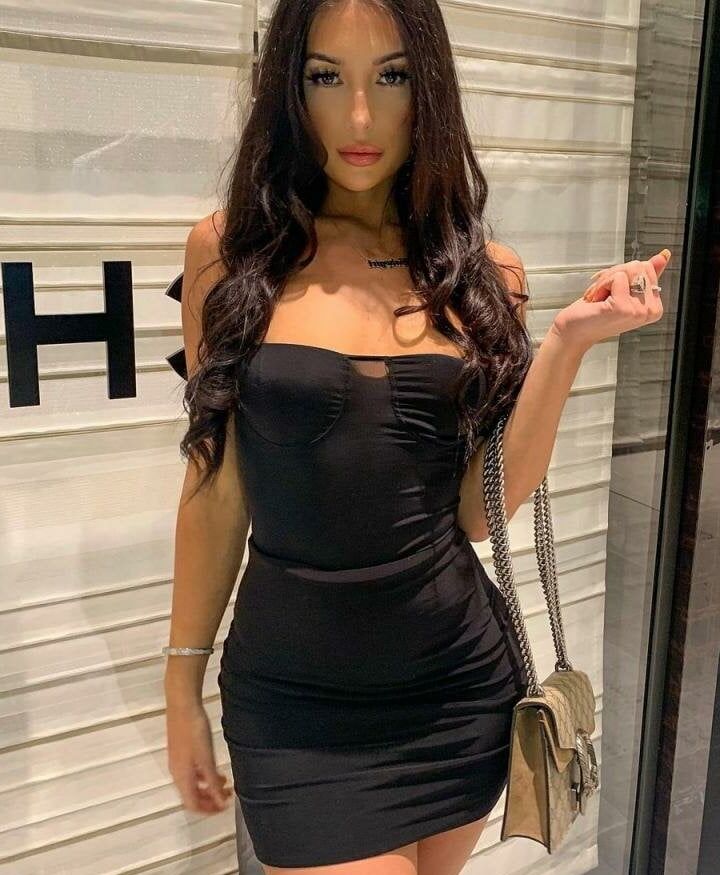 Every slut needs a little black dress