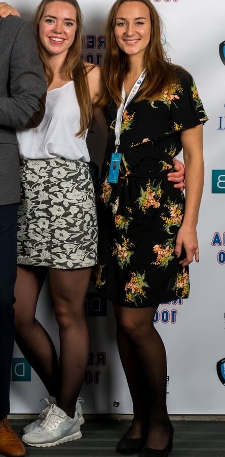 More Award Ceremony Students in Pantyhose