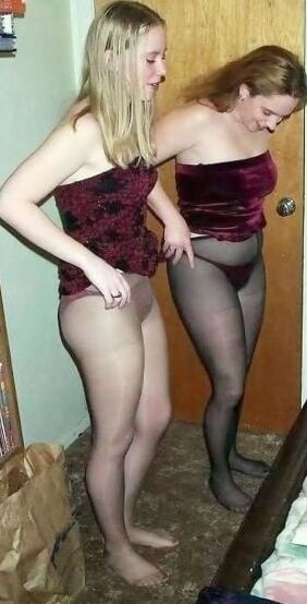 Mix Beautiful ladies young and old with Panyyhose III