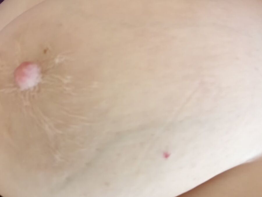 My erect nipples