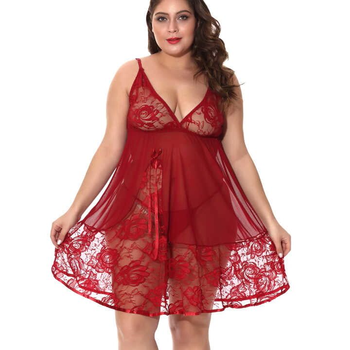 Plus size nightgowns and babydolls