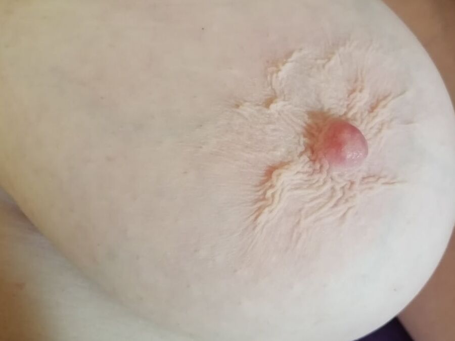 My erect nipples
