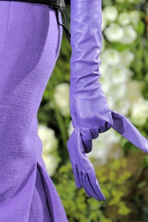 Different Coloured Leather Gloves - by Redbull