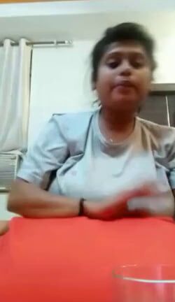Nithi Look Like Big Boob Girl From India With BF