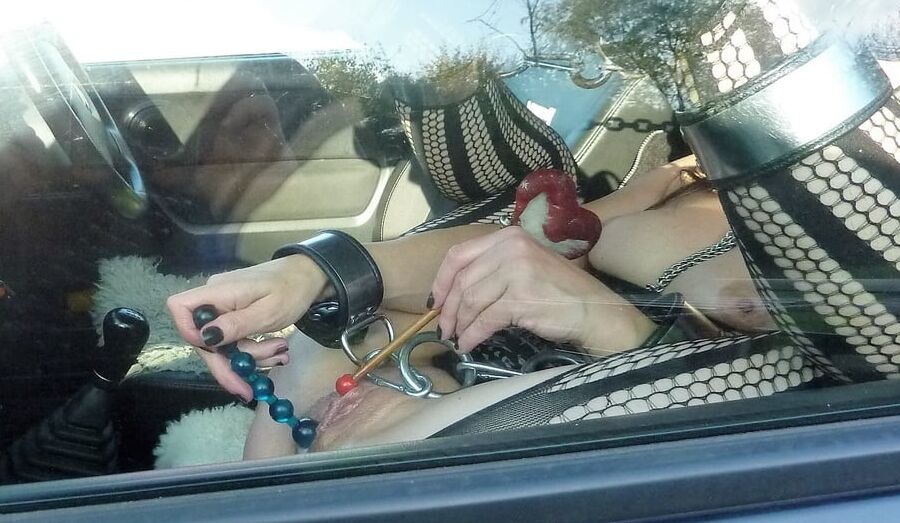 on the way with a submissive bitch