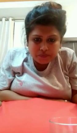 Nithi Look Like Big Boob Girl From India With BF
