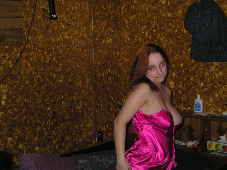 Big tits on pool table