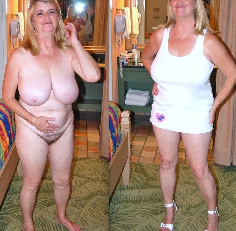 Dressed and Fully Naked Matures and Grannies