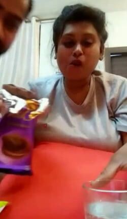 Nithi Look Like Big Boob Girl From India With BF