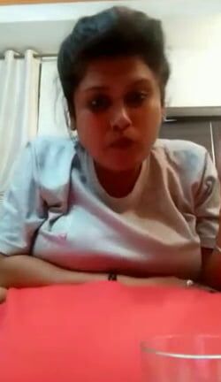Nithi Look Like Big Boob Girl From India With BF