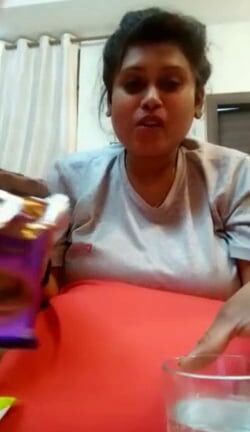 Nithi Look Like Big Boob Girl From India With BF