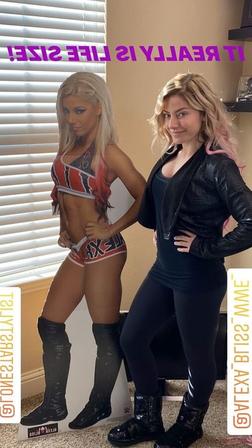 WWE Slut Alexa Bliss "Ready Drink your Fuckin Cum Dear"
