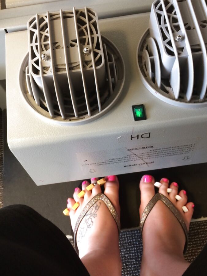Feet soles bbw blondy