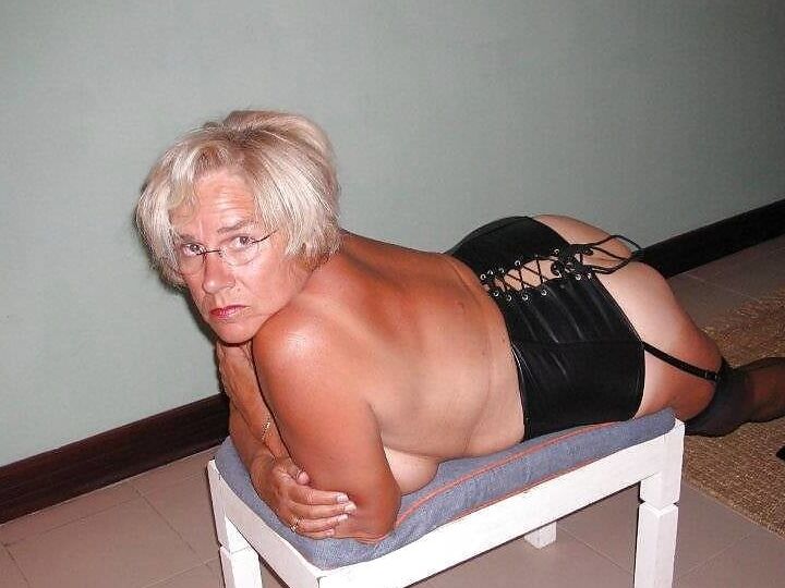 GRANNY POSING