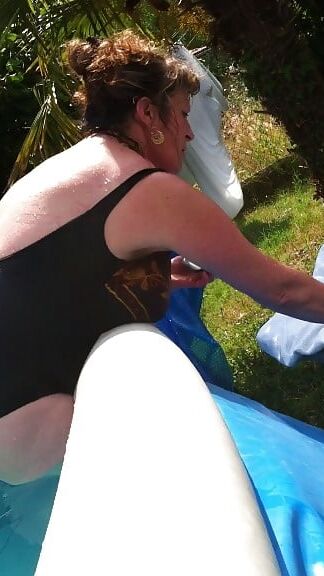 en maillot de bains
