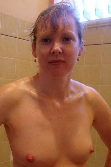 Susan in the shower