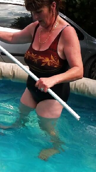 en maillot de bains