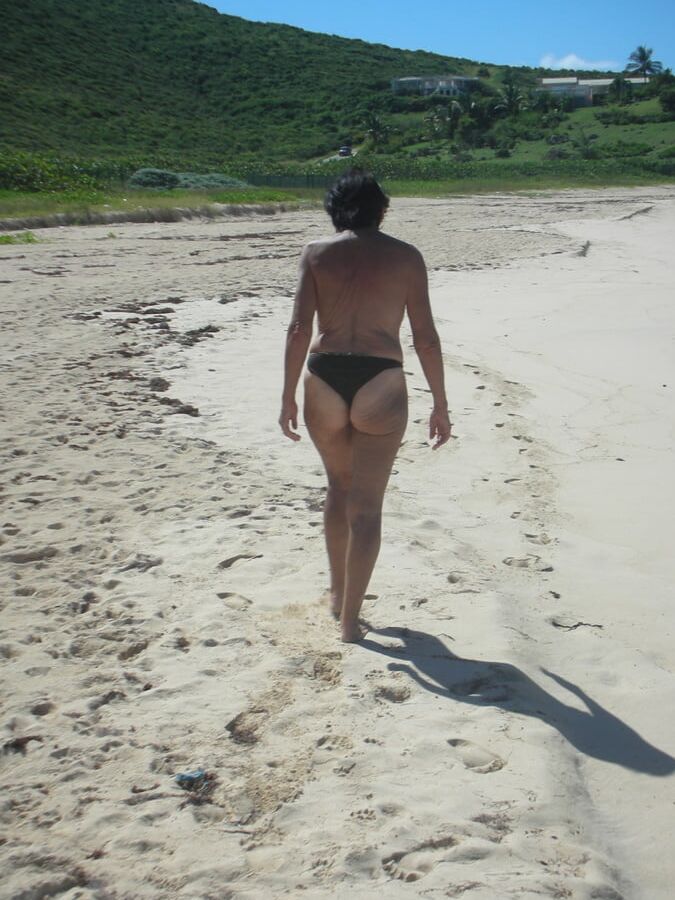 at the sea