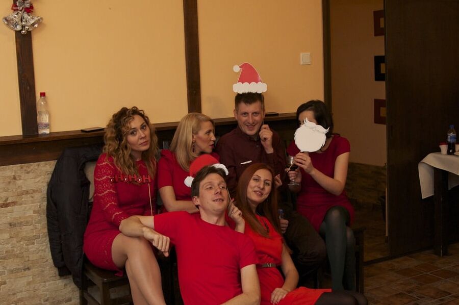 Red milfs on private party