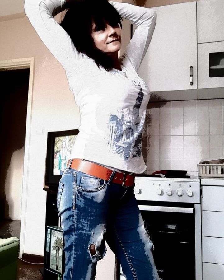 Serbian beautiful skinny mature Snezana Milovanovic
