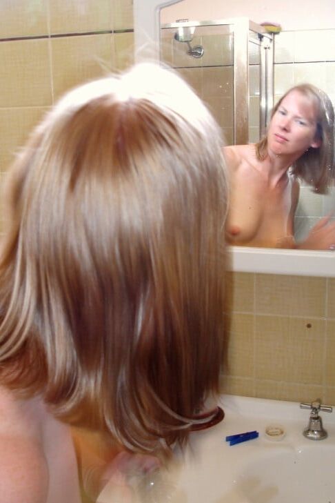 Susan in the shower