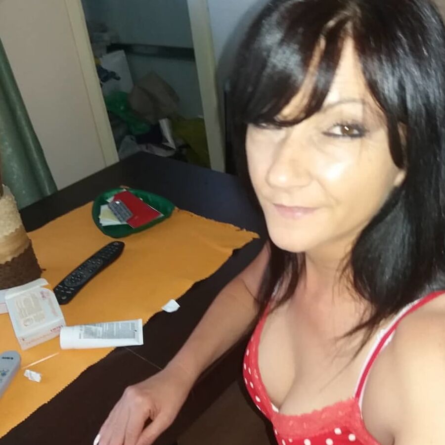 Serbian beautiful skinny mature Snezana Milovanovic