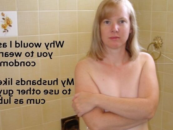 Susan in the shower