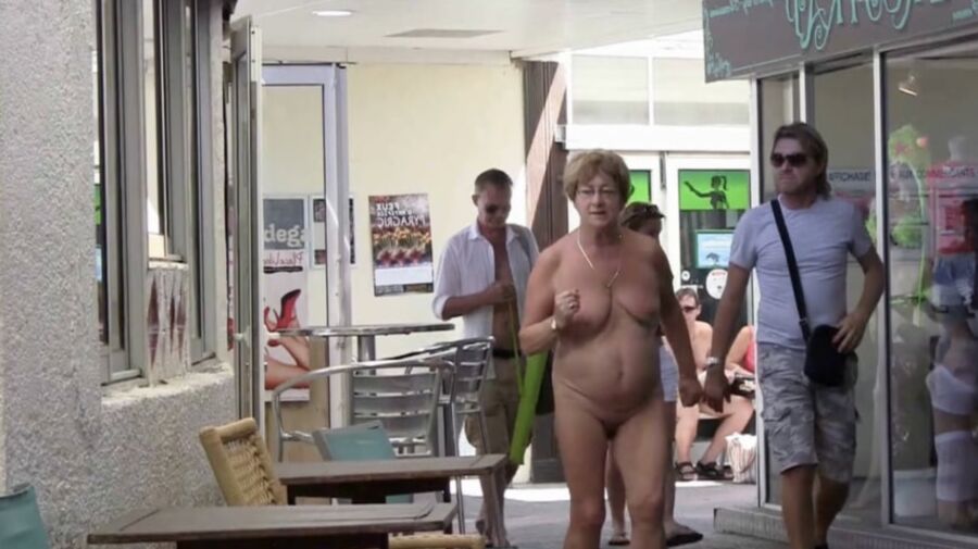 Claar mature Dutch nudist and slut