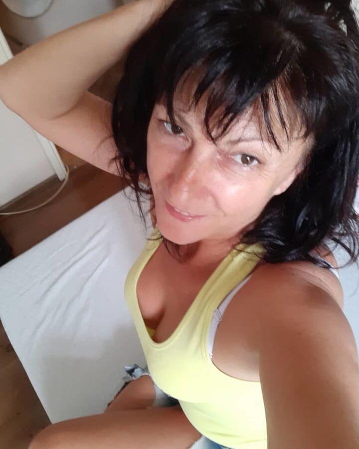 Serbian beautiful skinny mature Snezana Milovanovic