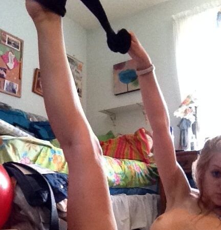 Blonde Sarah from FL exposed for you to enjoy