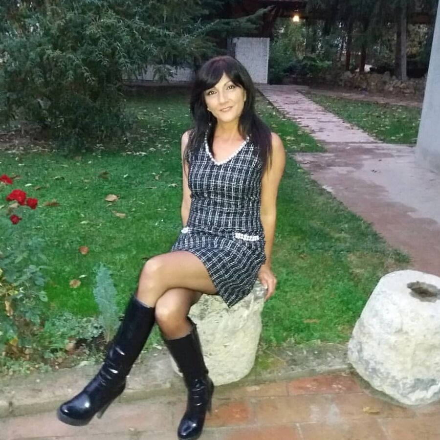 Serbian beautiful skinny mature Snezana Milovanovic