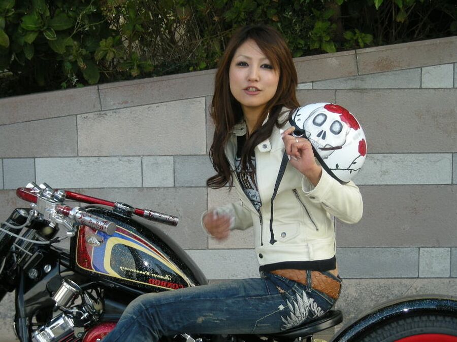 Biker Babes in Jeans