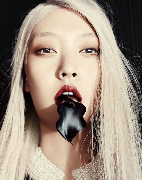 Asian With Blonde Hair
