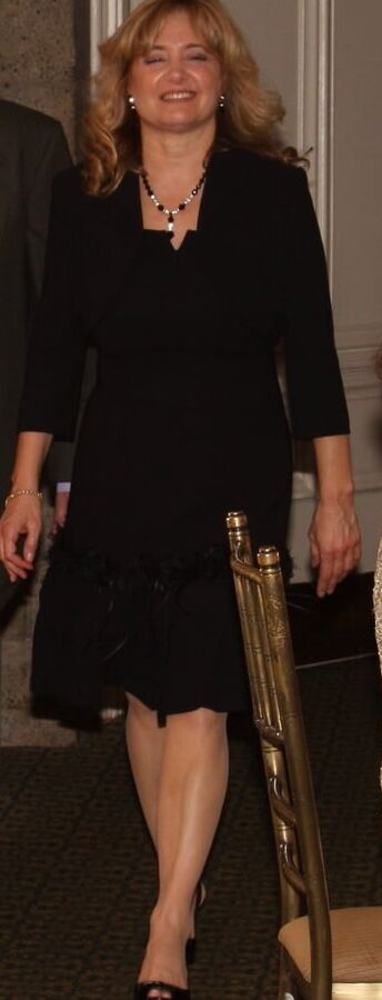Real-Life Rich Bitch Jew Wife in Nude Pantyhose