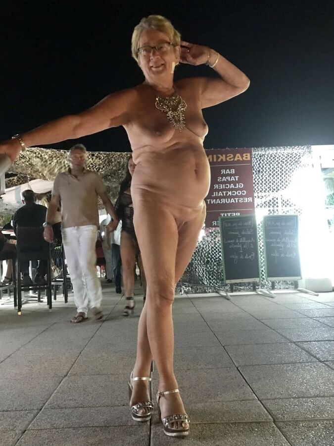 Claar mature Dutch nudist and slut