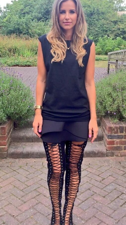 Female Celebrity Boots &amp; Leather - Vogue Williams