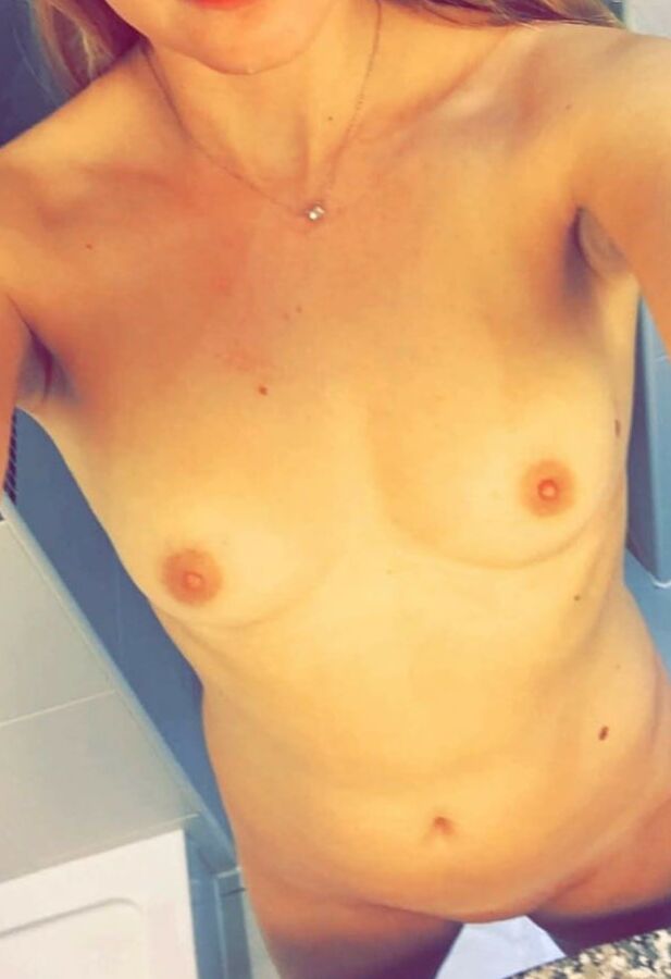 Sexy blond exposed for all to enjoy