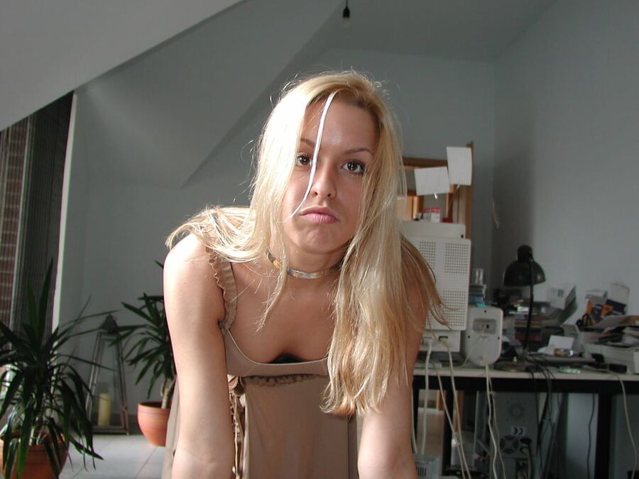 Sexy german blonde