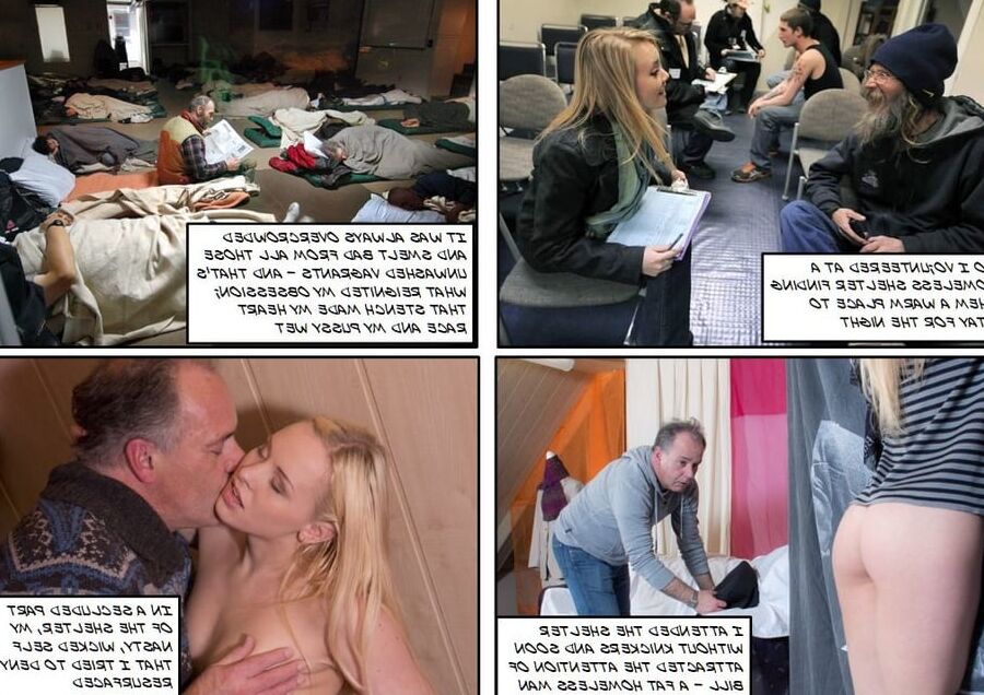 Wife obsessed with homeless vagrant