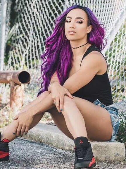 Sasha banks sexy hot bitch