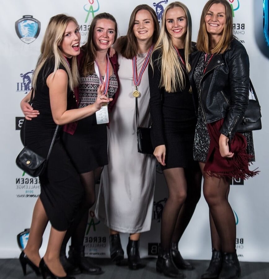 Award Ceremony Students in Pantyhose